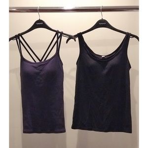 Uniqlo Tank top build-in bra - 2pcs